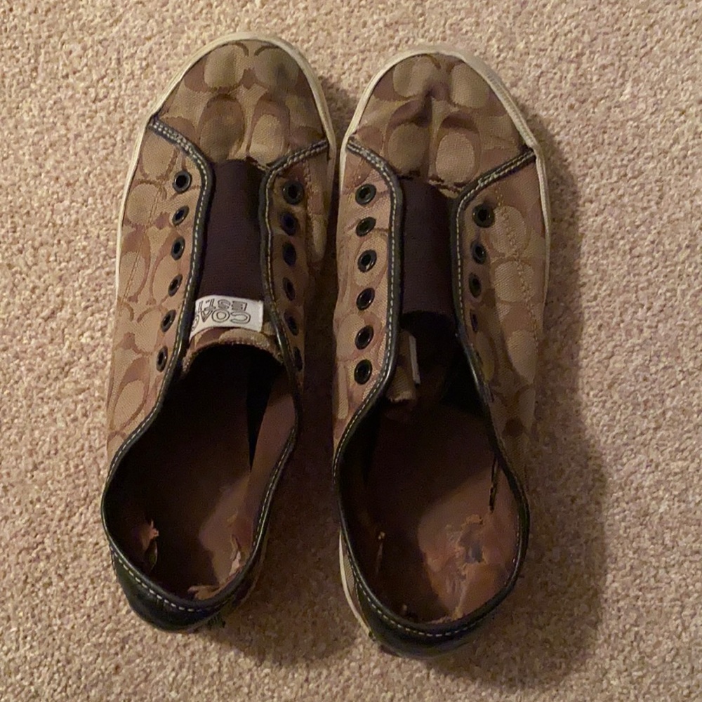Brown Coach Shoes